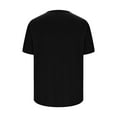 thumbnail image 5 of Chbgutlmr Mens Dress Shirts Summer Casual Notched V Neck Button Short Sleeve Tshirts Loose Solid Color Tops, 5 of 6
