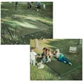 thumbnail image 3 of Tapis de Tente de Camping Étanche, Tapis de Sol Extérieur avec Sac de Rangement Tapis de Plage, Pare-Soleil pour Pique-Nique, Résistant au Sable, 86.6 X 70.9 Po, 3 of 7