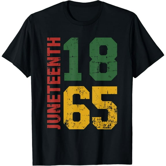 Juneteenth_Shirt Outdoor Tops Sports T-shirt Casual Graphics Tops Gift Tee Medium Man Women