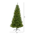 thumbnail image 4 of Nearly Natural 6.5ft. Green Valley Fir Artificial Christmas Tree with 350 Clear LED Lights 1125 Bendable Branches, Green, 4 of 8