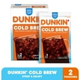 Dunkin Cold Brew Ground Coffee Packs, 8.46 oz. Box (Packaging May Vary