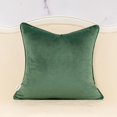 thumbnail image 2 of Funda de almohada Alerfa con forma cuadrada de hojas de arce verde azulado, 50 x 50 cm, 2 of 7