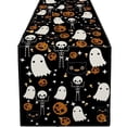 thumbnail image 1 of HUASHENG Halloween Table Runner Pumpkins Seasonal Kitchen Dining Table Home Outdoor Decorations (13'' X 72''), 1 of 5
