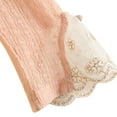 thumbnail image 7 of Richie House Girls' Carnation Gauzy Top with Cream Tulle Skirt and Pearl Accents RH0310-B-2/3, 7 of 7
