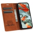 thumbnail image 2 of for Google Pixel 9 Pro XL Wallet Case Cover, Luxury Wallet Case with Card Holder Magnetic Clasp Kickstand PU Leather Folio Protective Phone Case for Google Pixel 9 Pro XL, Brown, 2 of 10