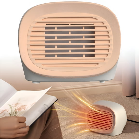 HIBIBUD Rechargeable Space Heater - Cordless Quiet Portable Heater | Indoor/Semi-Outdoor Heating for Garage Office Bedroom Home Portable Heaters for Outdoor Use