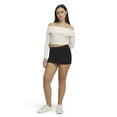 thumbnail image 4 of Mills by Millie Bobby Brown Women's Ribbed Off the Shoulder Long Sleeve Sweater, Sizes XXS-XXL, 4 of 11