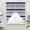 Navy blue, purple, gray, variant on Purple Grey Striped Swag Curtains for Kitchen/Bedroom/Living Room, Farmhouse Stripes Modern Abstract Art Scalloped Curtains 63 Inch Long, Window Swag Topper Curtains Valances 2 Panels Set 36"x63"