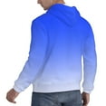 thumbnail image 7 of Mens Tie Dye 3D Print Gradient Pullover Hoodie Long Sleeve Sport Outwear Hooded Sweatshirt Solid Tops Hoodies, 7 of 7