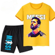 thumbnail image 3 of Camiseta con estampado de Messi de verano para niños y adolescentes, ropa de verano para niños y niñas, camiseta y pantalones cortos, conjunto de 2 piezas, traje deportivo de manga corta, 3 of 5