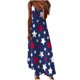 thumbnail image 1 of Vestidos de Verano de las Mujeres sin Mangas Estampados Colgantes, Estilo Casual Suelto para las Vacaciones, la Fiesta Y el Uso Diario de Primavera, 1 of 5