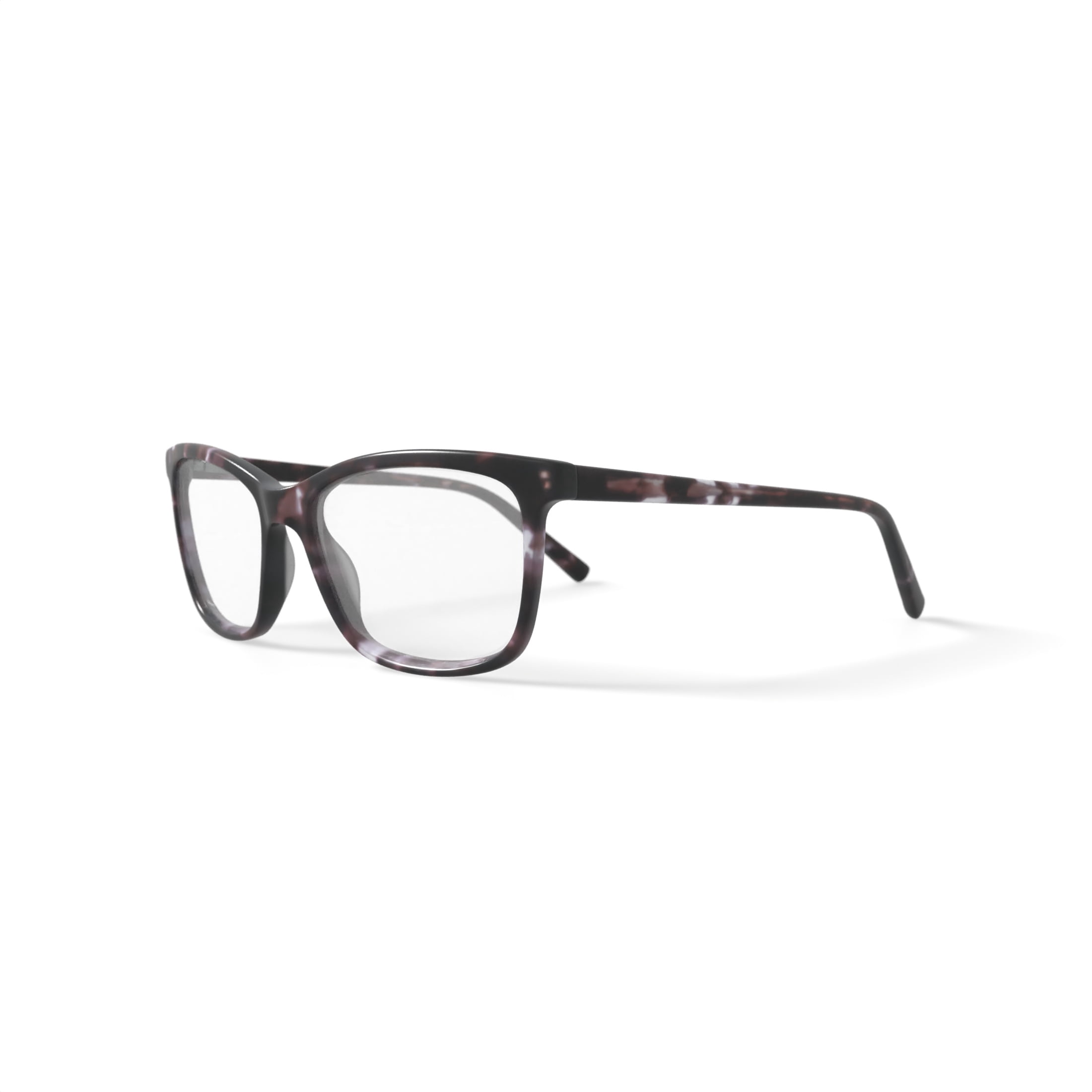 Women's Bio Eyes BE 19 Dahlia Rx'able Eyeglasses with Case, Dark Purple Tortoise, 52-15-140