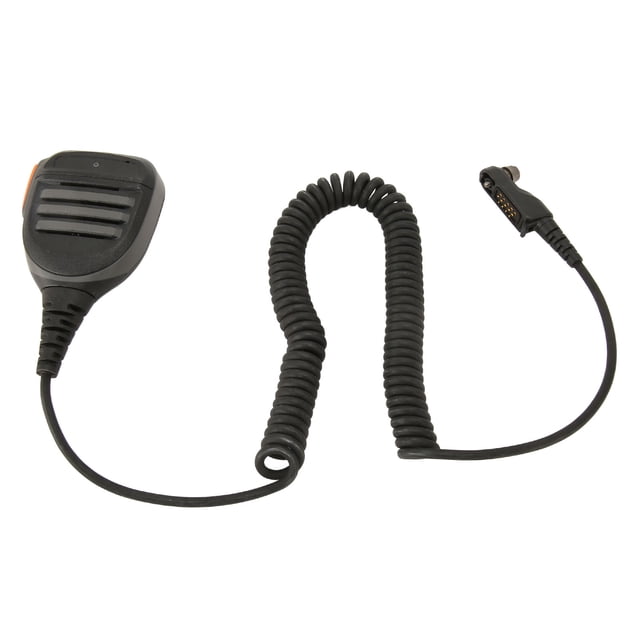 Walkie Talkie Micrófono De Altavoz De Mano, Radio De 2 Micrófono De Altavoz De Mano Ligero PU Durable Profesional Para BP565 Para AP515