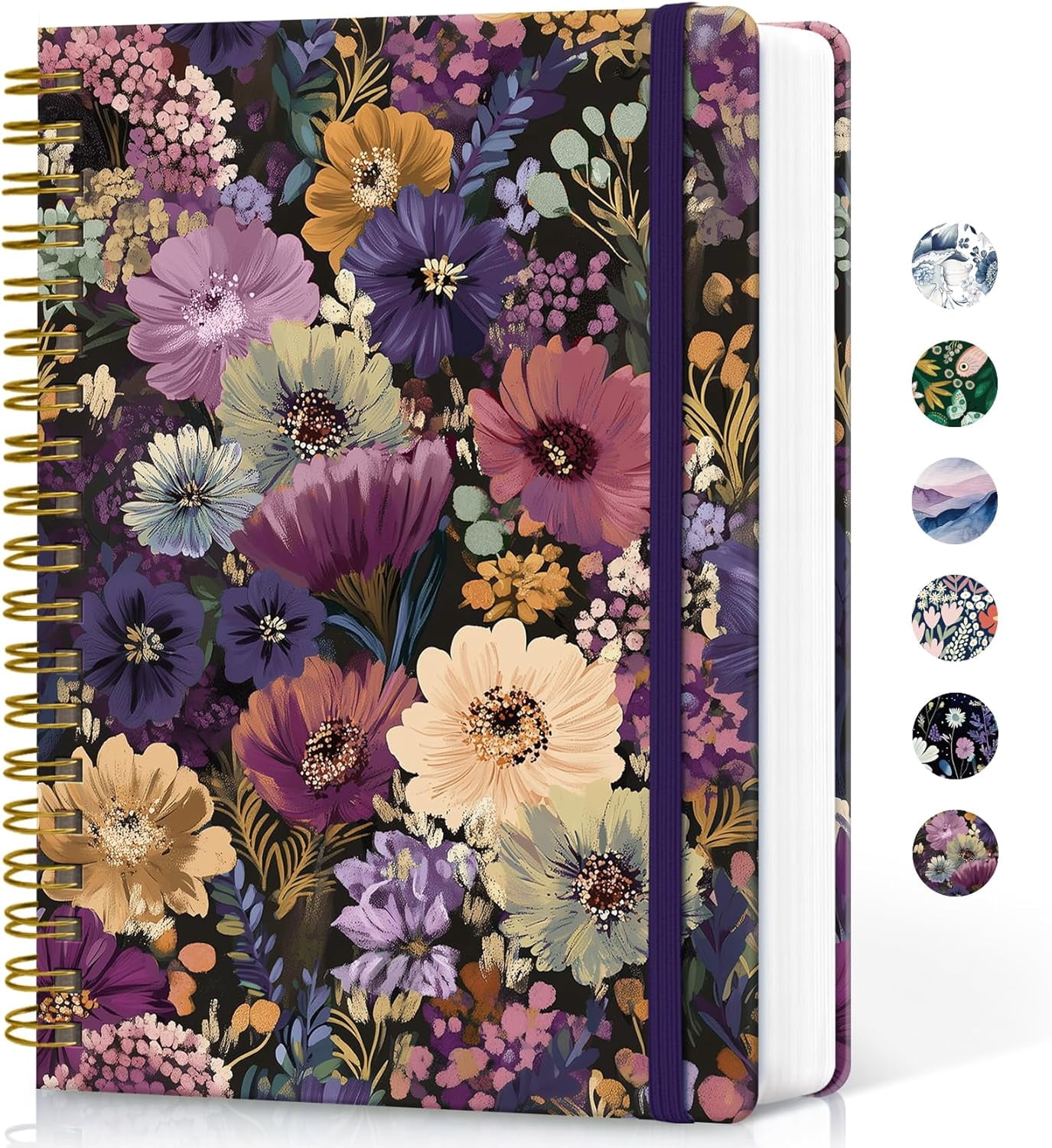 Ahot Notebook Journal for Work, 300 Pages Thick B5 (7.1"x10") College Ruled Journal for Women & Writing, Hardcover Notebook for Note Taking, Perfect for Office Home School, Distant Peak