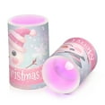 thumbnail image 2 of BZSMCE Flameless Candles LED Lights Cute Snowman Creativity Battery Candles, 2 of 7