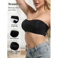 thumbnail image 3 of Strapless Bra for Women Crossover Side Closure,Sexy and Comfortable Push-up Bra for Women, 3 of 8