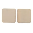 thumbnail image 3 of Unfinished Wood Pieces Rectangle100 Pieces / Square , Rustic Natural Wood Household Practices , 34x34mm, 3 of 8