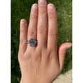 thumbnail image 5 of The Aubree: Lovely Aquamarine Ring set with Diamonds, 5 of 5