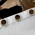 thumbnail image 4 of Homewish Wildlife Deer Elk Blackout Curtains Set of 2 (52x84 Each) for Men, Vintage Lodge Cabin Window Curtains, Brown Rustic Farmhouse Curtains and Drapes, Window Curtains Decor, 4 of 6