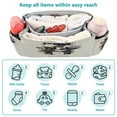 thumbnail image 4 of DIXRUYEE Stroller Organizer Nature Within Shapes Printed, 4 of 7