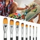 thumbnail image 1 of Juego de Pinceles de Pintura Profesional de 8 Piezas, Pinceles de Pintura Al óleo Pinceles de Cerdas Naturales Pinceles de Nailon de Artista para Pintura de Acuarela Al óleo Acrílica Ecomeon no, 1 of 4
