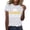 White, variant on MEICHEN Graduation Gifts for Her: Class Of 2026 Senior 26 High School Graduation T Shirt Womens Spring Summer Tops