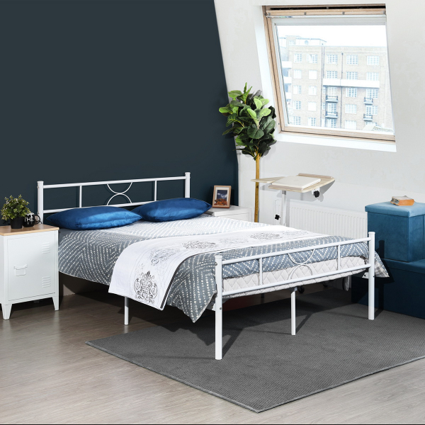 Aingoo Bed Frame Queen Size No Squeaky Metal Platform Bed with