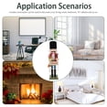 thumbnail image 4 of Outdoor Decor Nutcracker Christmas Ambiance Xmas Nutcrackers Small Figures Clip 38cm Plush, 4 of 6