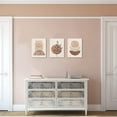 thumbnail image 4 of Minimalist Boho Wall Art Set of 3, Mid-Century Modern Wall Art, Framed Canvas Wall Art Moon Botanical Geometric Neutral Abstract Artwork Prints Modern Boho Room Wall Decor Ready To Hang 12"x16", 4 of 7