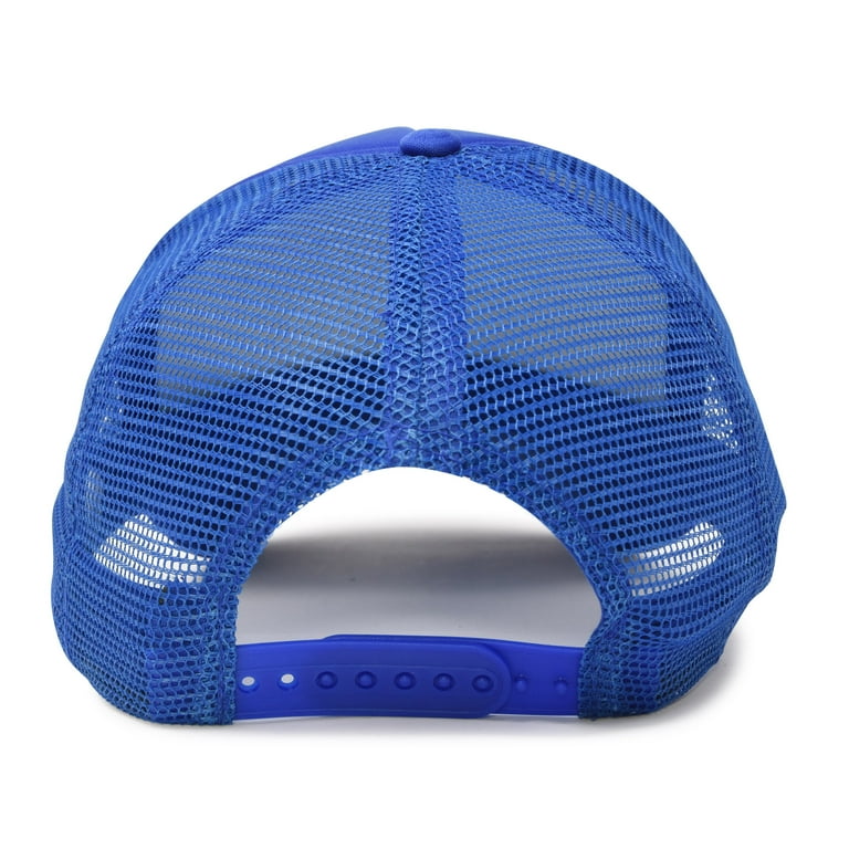 DALIX Trucker Cap Mesh Hat with Solid Colors and Adjustable