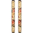 thumbnail image 1 of NETILGEN Rose Floral Butterfly Refrigerator Door Handle Covers Set of 2 for Valentine's Day, Kitchen Appliance Non-Slip Gloves for Fridge Dishwashers Microwave Home Kitchen Decoration, 1 of 6