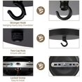 thumbnail image 4 of GFDYREE ZOOSSI 5 Inches Steel Light Canopy Kit, Black Ceiling Canopy Kit with Hook, Modern Ceiling Light Plate, Light Fixture Canopy for Pendant Light, Chandelier Canopy with All Mounting Ha, 4 of 7