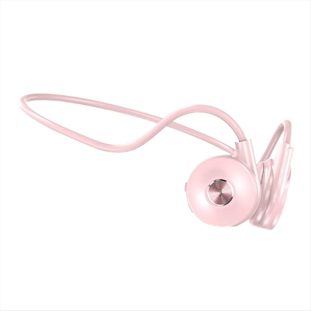 Auriculares Bluetooth de Conducción Ósea M1, Nuevos Auriculares Inalámbricos para Correr, Deportes, Estéreo, Batería de Larga Duración, Color Rosa.