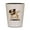 White/Black, variant on CafePress - Dabbing Pug - White/Black Shot Glass, Unique and Funny Shot Glass
