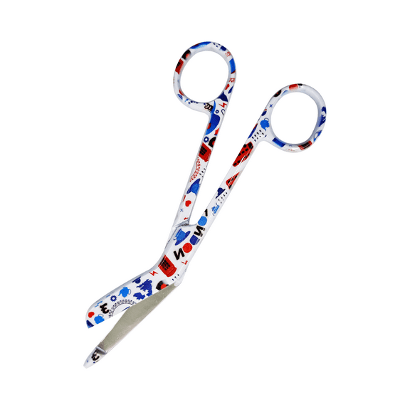 Artzone Lister Bandage Scissors - 5.5-Inch Cynamed Stainless Steel Shears - UK Style