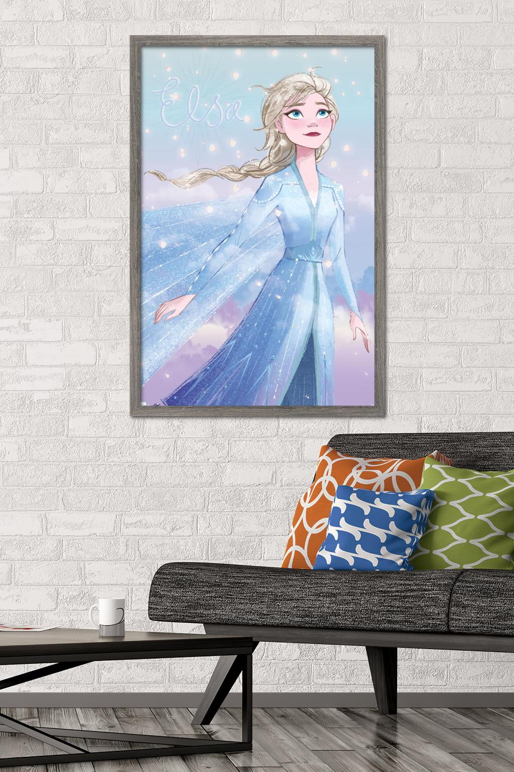 Elsa Cartoon Character from Frozen, 4k Elsa by RasooliArtworks on