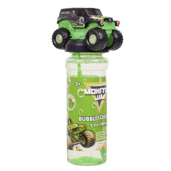 Maxx Bubbles Monster Jam Bubble Bottle Green