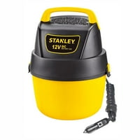 Stanley, SL18125DC, 1 gallon 12V DC Portable Poly Wet Dry Vac
