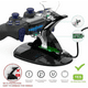 thumbnail image 3 of Base Soporte Cargador Dual Para Controles Controlador Ps5 Negro, 3 of 5