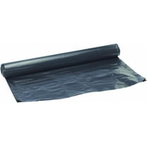 Berry Film-Gard Polyethylene Sheeting - Durable LDPE, Black Garden Plastic Roll - 12' x 50'