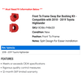 thumbnail image 2 of Front To Frame Sway Bar Bushing Kit - Compatible with 2018 - 2019 Toyota Highlander, 2 of 2