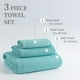 thumbnail image 3 of Toallas MICROFI de microfibra para baño con gofres, 3 piezas, de gran tamaño, 3 of 6