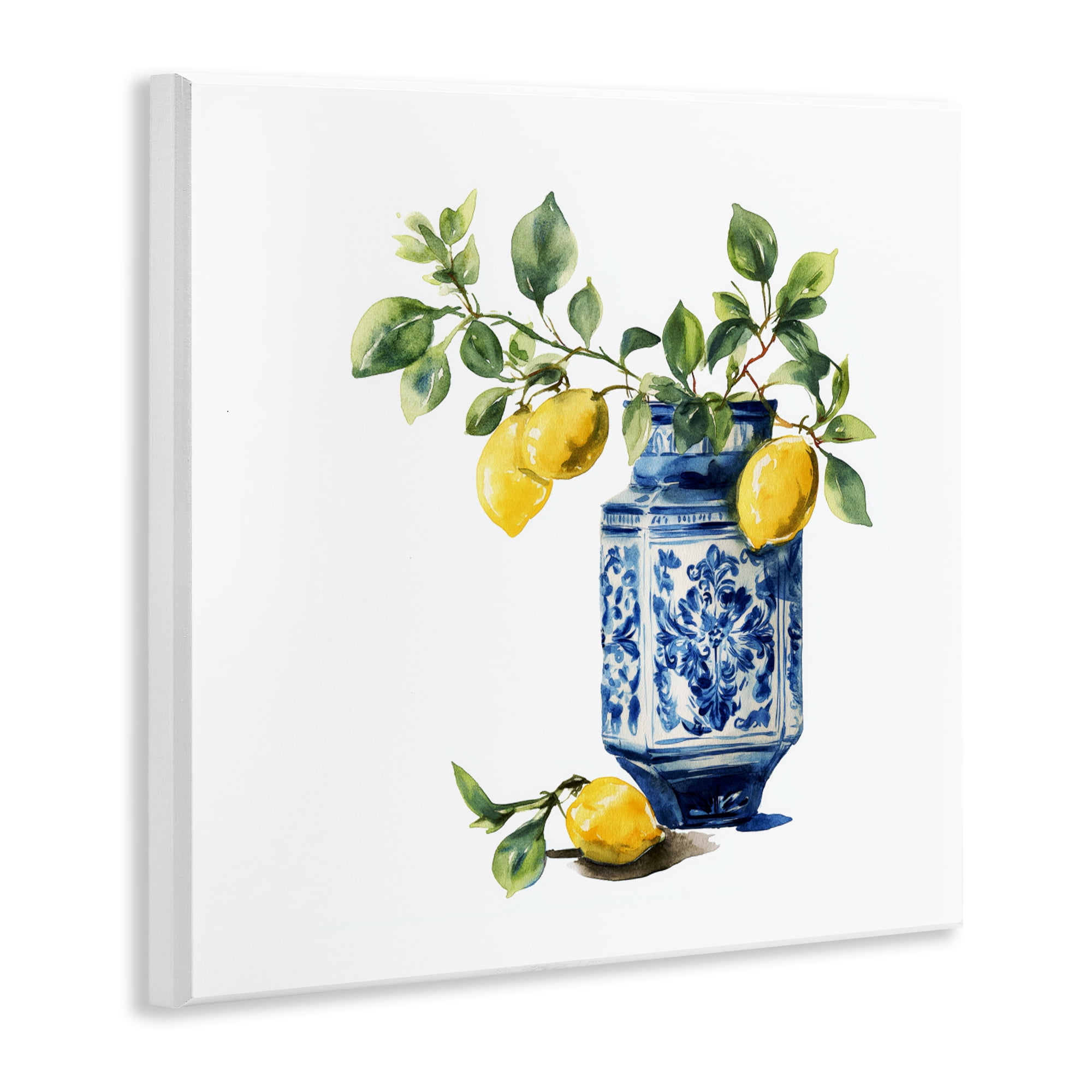 Stupell Industries Ornate Lemon Treasures Wall Plaque Art, design by Svetlana Aleynikova