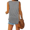 thumbnail image 3 of Aunavey Womens Tank Tops Summer Sleeveless V Neck Casual Cute Flowy Loose Fit Shirts, 3 of 8