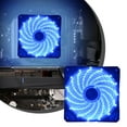 thumbnail image 2 of Pisexur - Ventiladores de CPU para hombre, coloridos y frescos, para chasis, 120 mm, PWM, con rodamientos hidráulicos, bajo nivel de ruido, 23 dB, 1200 rpm, 45 CFM, control inteligente de temperatura, 2 of 6