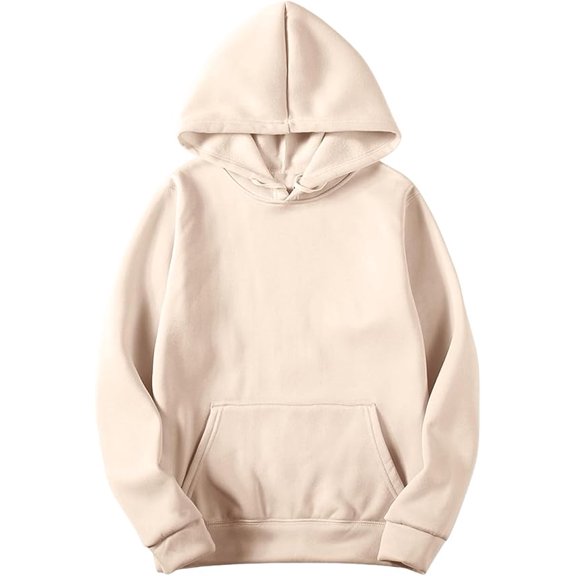 Hoodies For Women Oversized Fleece Sweatshirts Long Sleeve Casual Hooded Basic Pullover 2024 Fall Outfits Sweater
