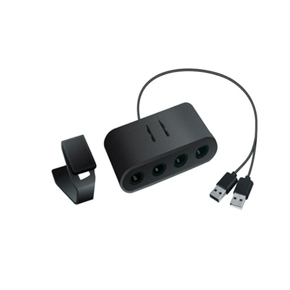 EGNMCR For Nintend o Switch/WiiU/PC/NGC 3in1 4Port USB For Game Controller Adapter Game Converter