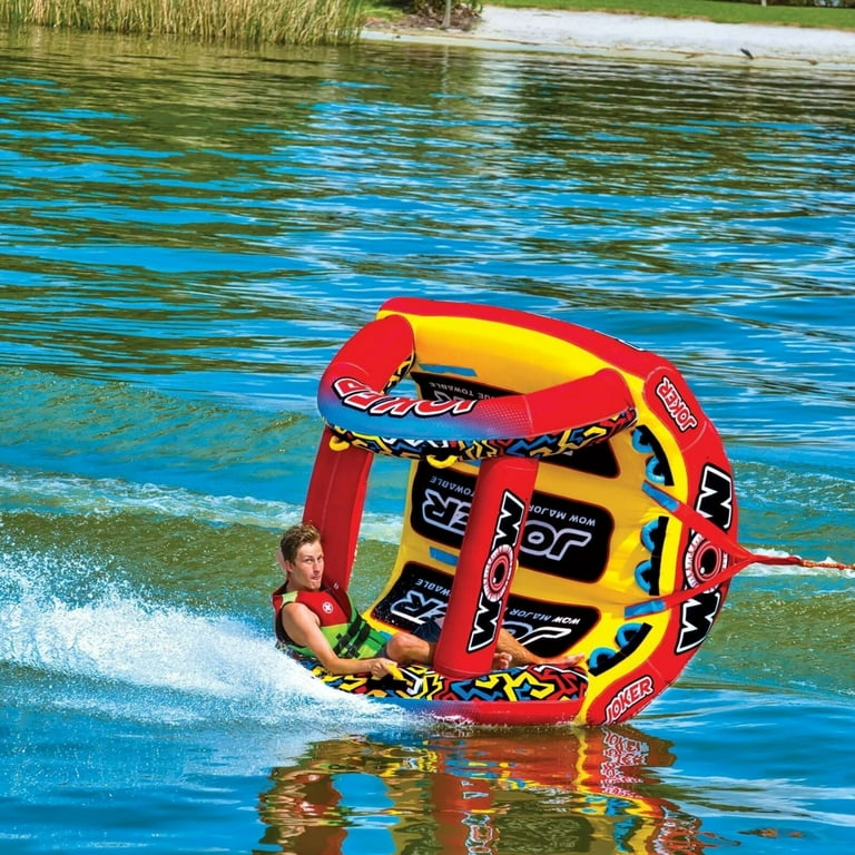WOW Sports, Joker 3-Person Towable, 21-1020, High-Profile Design