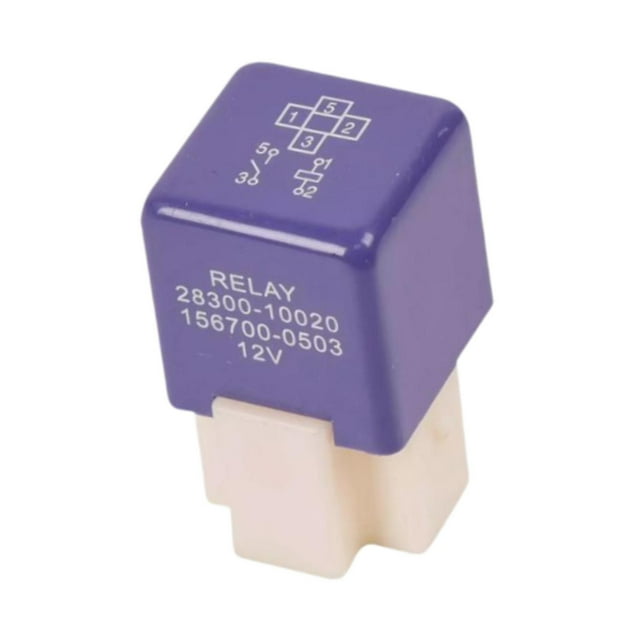 Colaxi Starter Relay 4Pins 28300-10020 High Performance Convenient Accessories Practical Sturdy Parts 2834111010