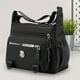thumbnail image 1 of Bolso bandolera para hombre Salvador Gran capacidad Correa ajustable para el hombro Negro, 1 of 10